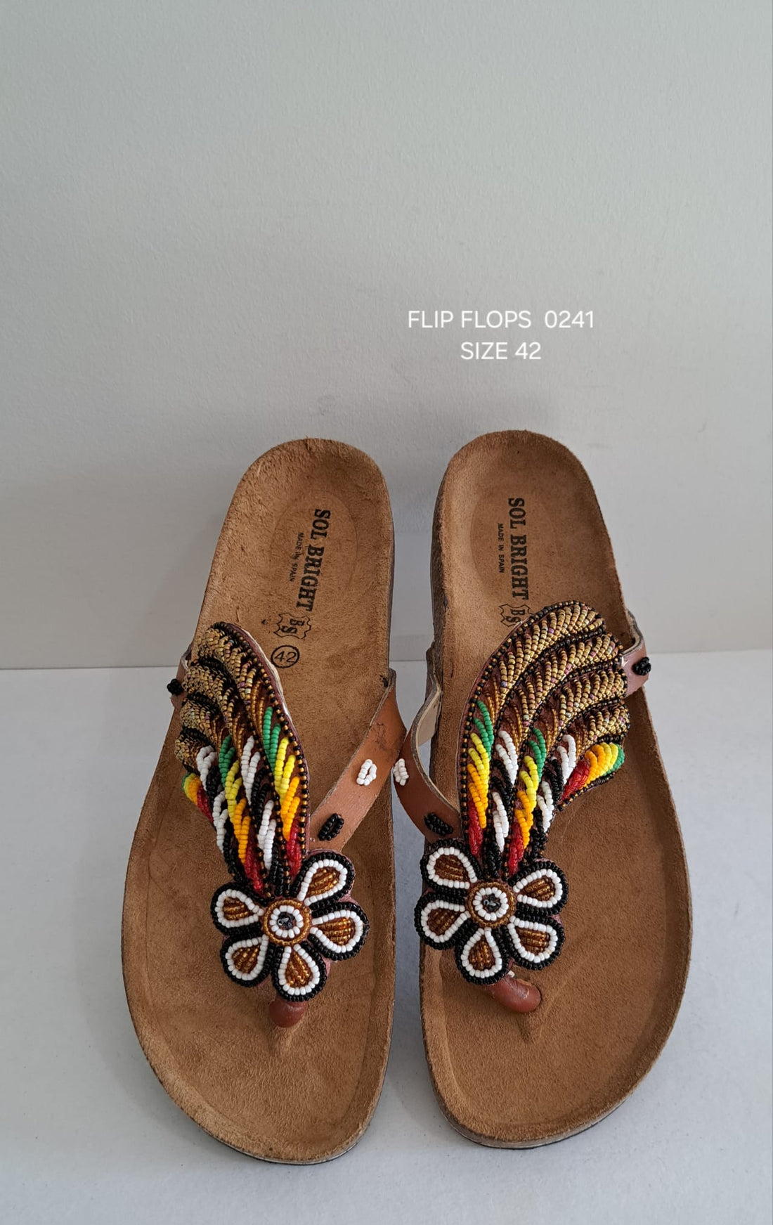 Hand-made Leather Flip Flop 0242