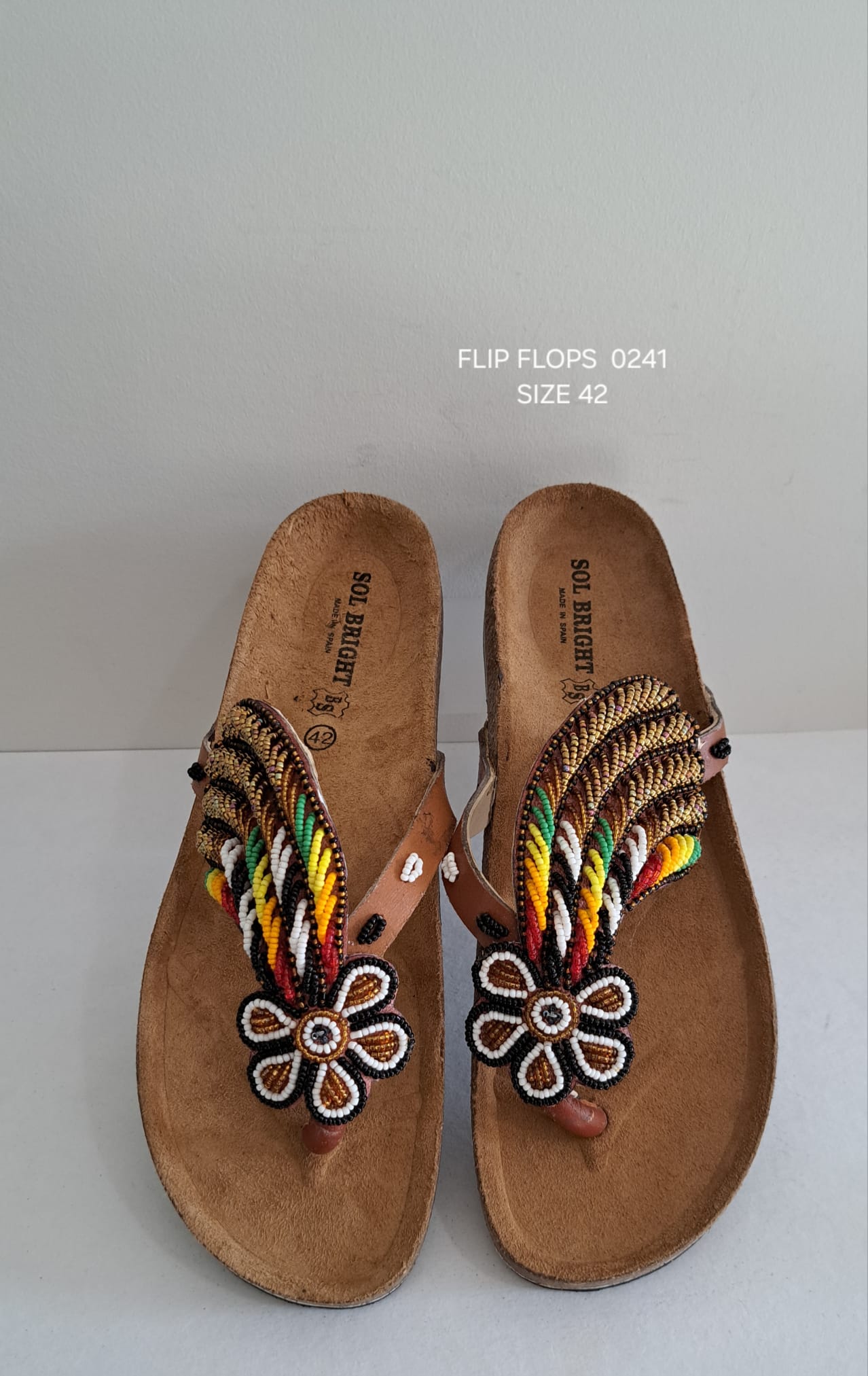 Hand-made Leather Flip Flop 0242